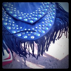 Tassel biker bag